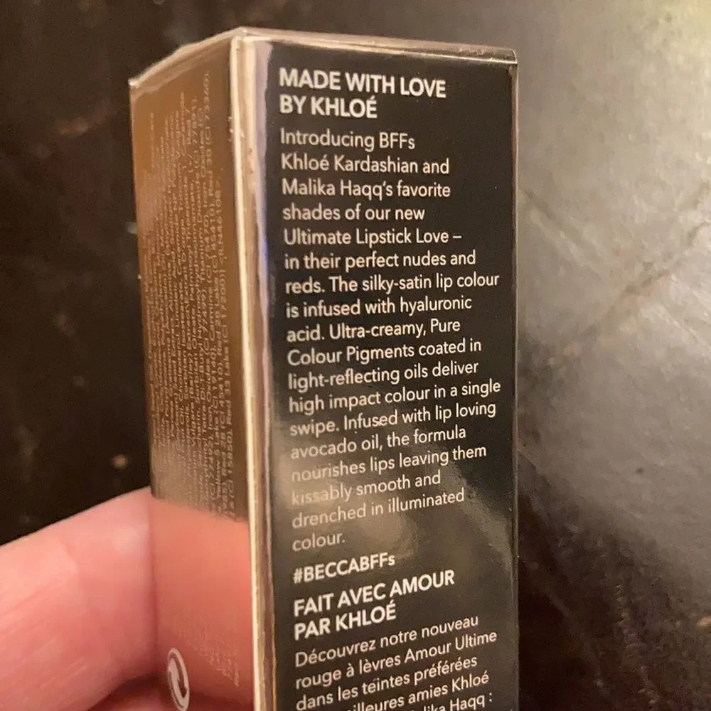 Becca Khloe x Malika Ultimate Lipstick Love Hot Tamale